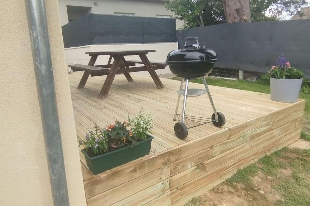 Charmante Maison De Campagne, Avec Jardin, Vue Riviere, 15 Min Cabourg Basseneville Zewnętrze zdjęcie